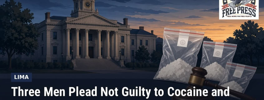 Fostoria News Three men plead not guilty to cocaine and drug charges in Allen County.